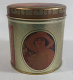 Coca-Cola Coke Soda Pop Small Round Vintage Reproduction Tin Container Beverage Collectible