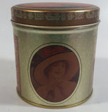 Coca-Cola Coke Soda Pop Small Round Vintage Reproduction Tin Container Beverage Collectible