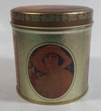 Coca-Cola Coke Soda Pop Small Round Vintage Reproduction Tin Container Beverage Collectible