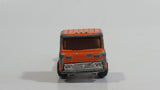 Vintage 1977 Universal Products No. M 1006 Semi Delivery Transport Container Truck Orange Die Cast Toy Car Vehicle Made in Hong Kong