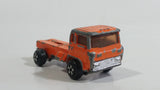 Vintage 1977 Universal Products No. M 1006 Semi Delivery Transport Container Truck Orange Die Cast Toy Car Vehicle Made in Hong Kong