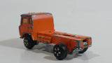 Vintage 1977 Universal Products No. M 1006 Semi Delivery Transport Container Truck Orange Die Cast Toy Car Vehicle Made in Hong Kong