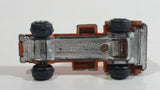 Vintage 1977 Universal Products No. M 1006 Semi Delivery Transport Container Truck Orange Die Cast Toy Car Vehicle Made in Hong Kong