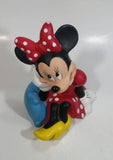 Walt Disney Bullyland Minnie Mouse Cartoon Character Shaped Coin Bank