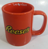 Reese's Las Vegas Peanut Butter and Chocolate Coated Candies Orange Ceramic Coffee Mug Cup