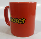 Reese's Las Vegas Peanut Butter and Chocolate Coated Candies Orange Ceramic Coffee Mug Cup