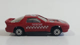 Rare Vintage Zee Toys Dyna Wheels Mazda Rx-7 Turbo #36 "Formula-1 Rescue D90 Red Die Cast Toy Race Car Vehicle