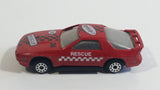 Rare Vintage Zee Toys Dyna Wheels Mazda Rx-7 Turbo #36 "Formula-1 Rescue D90 Red Die Cast Toy Race Car Vehicle