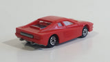 Majorette Novacar No. 104 Ferrari Testarossa Red Die Cast Toy Luxury Sports Car Vehicle