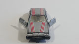 HTF Variation Vintage Yatming Road Tough Street Machines Cadillac Seville No. 1026 Silver Die Cast Toy Car Vehicle with Opening Doors