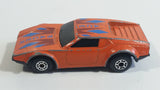 Vintage 1985 Matchbox Super G.T. BR 39/40 Orange Ace Racer Die Cast Toy Car Vehicle
