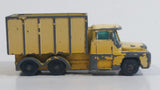 Vintage Husky Guy Warrior Sand Gravel Hauling Truck Yellow Die Cast Toy Car Vehicle - Made in Great Britain
