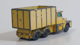 Vintage Husky Guy Warrior Sand Gravel Hauling Truck Yellow Die Cast Toy Car Vehicle - Made in Great Britain