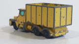 Vintage Husky Guy Warrior Sand Gravel Hauling Truck Yellow Die Cast Toy Car Vehicle - Made in Great Britain