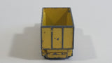 Vintage Husky Guy Warrior Sand Gravel Hauling Truck Yellow Die Cast Toy Car Vehicle - Made in Great Britain