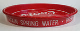 Vintage Coors America's Fine Light Beer 13" Diameter Round Metal Red Beverage Serving Tray