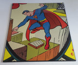 Superman Hardboard Wood Plaque 15 3/4" x 20" Superhero Wall Art Hanging