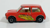 Vintage 1970 Lesney Matchbox Series Superfast No. 29 Racing Mini Orange Die Cast Toy Car Vehicle