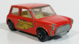 Vintage 1970 Lesney Matchbox Series Superfast No. 29 Racing Mini Orange Die Cast Toy Car Vehicle