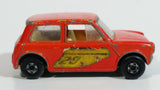 Vintage 1970 Lesney Matchbox Series Superfast No. 29 Racing Mini Orange Die Cast Toy Car Vehicle
