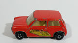 Vintage 1970 Lesney Matchbox Series Superfast No. 29 Racing Mini Orange Die Cast Toy Car Vehicle