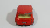 Vintage 1970 Lesney Matchbox Series Superfast No. 29 Racing Mini Orange Die Cast Toy Car Vehicle