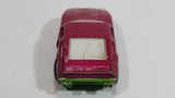 Vintage 1972 Lesney Matchbox Superfast No. 32 Maserati Bora Magenta Pink Die Cast Toy Car Vehicle with Opening Doors Made in England
