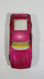 Vintage 1972 Lesney Matchbox Superfast No. 32 Maserati Bora Magenta Pink Die Cast Toy Car Vehicle with Opening Doors Made in England