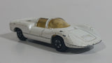 Vintage 1970 Lesney Matchbox Series Superfast No. 68 Porsche 910 White Die Cast Toy Car Vehicle Made in England