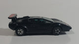 Vintage 1981 Kidco Lamborghini Countach Black Die Cast Toy Exotic Car Vehicle Made in Macao