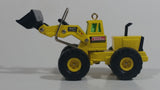 1997 Hallmark Hasbro Tonka Front End Loader Yellow Die Cast Construction Equipment Vehicle Hanging Christmas Tree Ornament