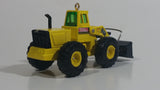 1997 Hallmark Hasbro Tonka Front End Loader Yellow Die Cast Construction Equipment Vehicle Hanging Christmas Tree Ornament