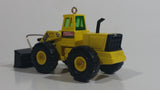 1997 Hallmark Hasbro Tonka Front End Loader Yellow Die Cast Construction Equipment Vehicle Hanging Christmas Tree Ornament