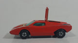 Vintage 1973 Lesney Matchbox Superfast No. 27 Lamborghini Countach Red #8 Die Cast Toy Super Dream Car Vehicle with Opening Rear Hood Made in England