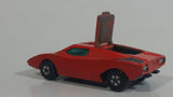 Vintage 1973 Lesney Matchbox Superfast No. 27 Lamborghini Countach Red #8 Die Cast Toy Super Dream Car Vehicle with Opening Rear Hood Made in England