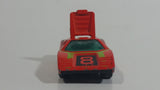Vintage 1973 Lesney Matchbox Superfast No. 27 Lamborghini Countach Red #8 Die Cast Toy Super Dream Car Vehicle with Opening Rear Hood Made in England