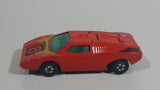 Vintage 1973 Lesney Matchbox Superfast No. 27 Lamborghini Countach Red #8 Die Cast Toy Super Dream Car Vehicle with Opening Rear Hood Made in England