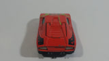 Vintage 1973 Lesney Matchbox Superfast No. 27 Lamborghini Countach Red #8 Die Cast Toy Super Dream Car Vehicle with Opening Rear Hood Made in England