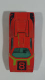 Vintage 1973 Lesney Matchbox Superfast No. 27 Lamborghini Countach Red #8 Die Cast Toy Super Dream Car Vehicle with Opening Rear Hood Made in England