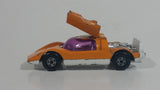 Vintage 1971 Lesney Products Matchbox Superfast No. 66 Mazda RX 500 Orange Toy Car Vehicle with Opening Rear Hood