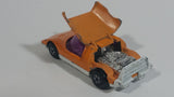 Vintage 1971 Lesney Products Matchbox Superfast No. 66 Mazda RX 500 Orange Toy Car Vehicle with Opening Rear Hood