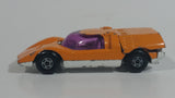 Vintage 1971 Lesney Products Matchbox Superfast No. 66 Mazda RX 500 Orange Toy Car Vehicle with Opening Rear Hood