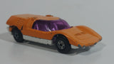 Vintage 1971 Lesney Products Matchbox Superfast No. 66 Mazda RX 500 Orange Toy Car Vehicle with Opening Rear Hood