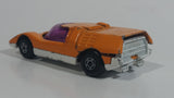 Vintage 1971 Lesney Products Matchbox Superfast No. 66 Mazda RX 500 Orange Toy Car Vehicle with Opening Rear Hood