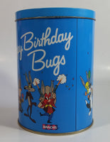1989 Warner Bros Looney Tunes Happy Birthday Bugs Bunny 50th Anniversary Brach's Jelly Beans Tin Canister Cartoon Collectible