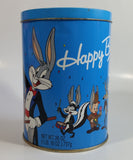 1989 Warner Bros Looney Tunes Happy Birthday Bugs Bunny 50th Anniversary Brach's Jelly Beans Tin Canister Cartoon Collectible