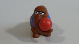 1980s Muppets Applause Sesame Street Characters Snuffleupagus with Red Ball PVC Toy Figure