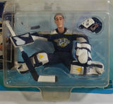 1999 - 2000 Hasbro Starting Lineup NHL Ice Hockey Player Goalie Mike Dunham Nashville Predators Action Figure and Upper Deck Trading Card New in Package