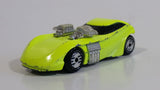 1994 Hot Wheels Ultra Hots Twin Mill II Bright Yellow Die Cast Toy Car Vehicle - Grey Base