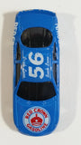 2001 Maisto Special Edition Ford Taurus #56 Red Crown Gasoline Blue Die Cast Toy Race Car Vehicle